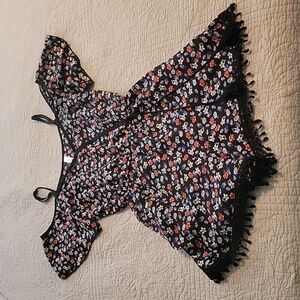 Women's used Floral Romper